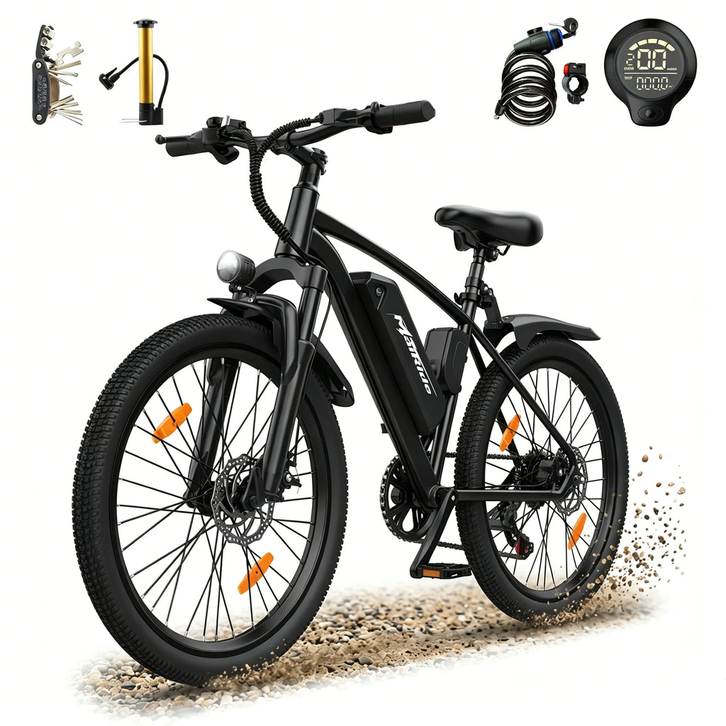 Bicicleta Elétrica Aairsk Q7 26 Polegadas