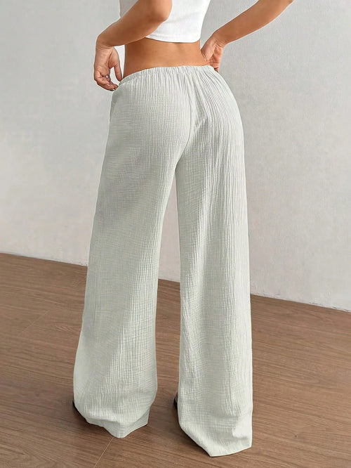 Calça Feminina Modelagem Wide Leg.