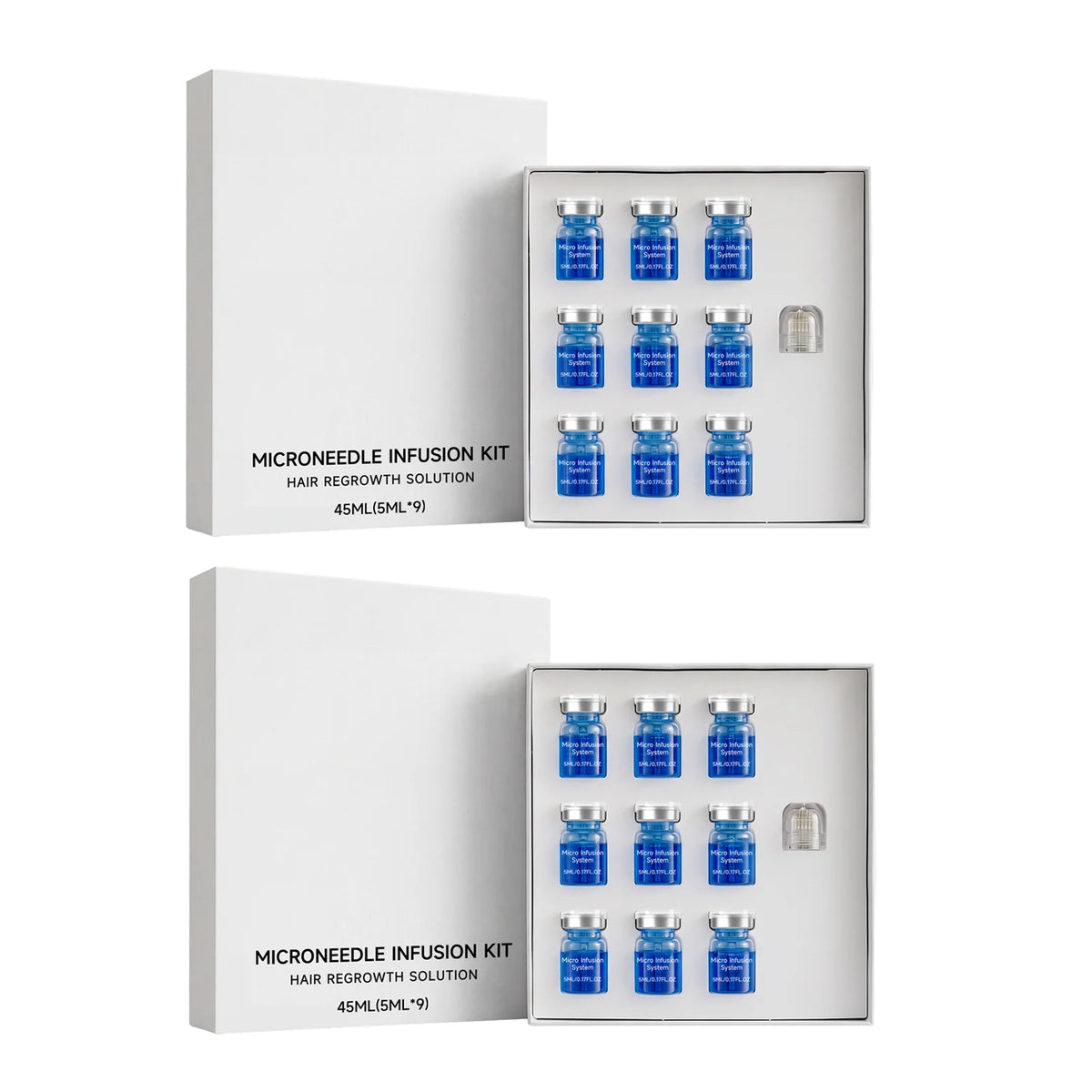 Kit de Microagulhas para Crescimento Capilar