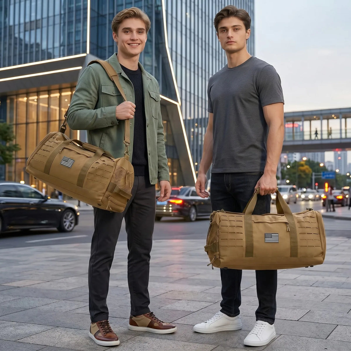 Bolsa Tática de Grande Capacidade, 40L Para as suas Necessidades  Pessoais