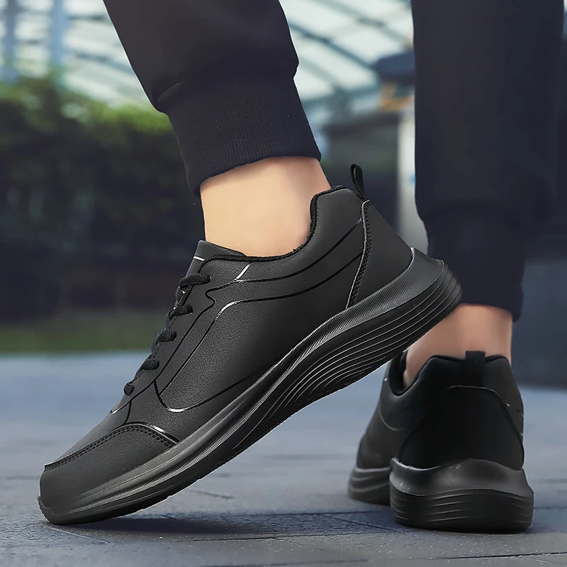 Tênis PUAMSS, em Couro Antiderrapante Unisex