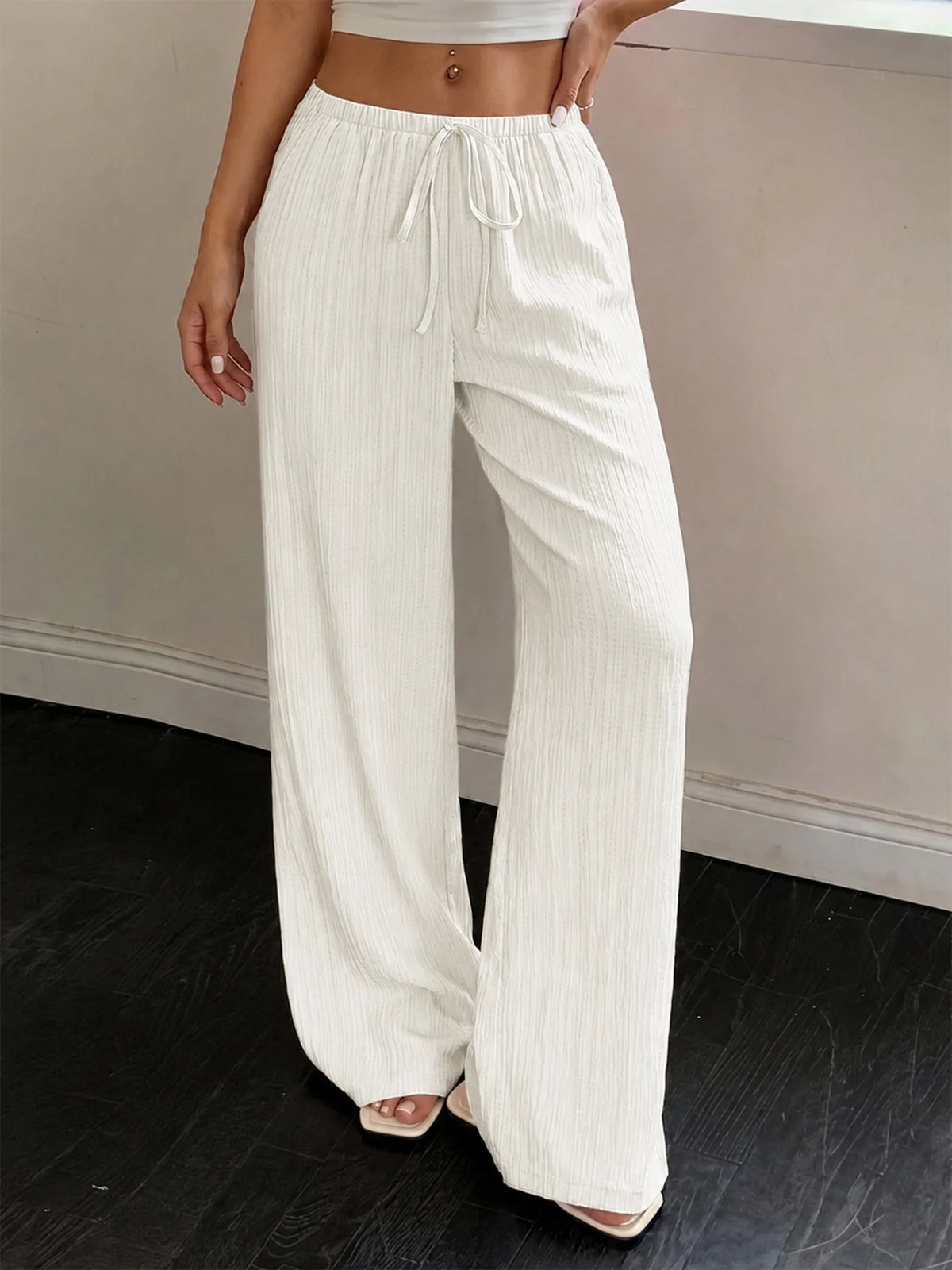 Calça Feminina Modelagem Wide Leg.