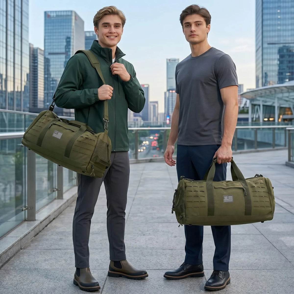 Bolsa Tática de Grande Capacidade, 40L Para as suas Necessidades  Pessoais
