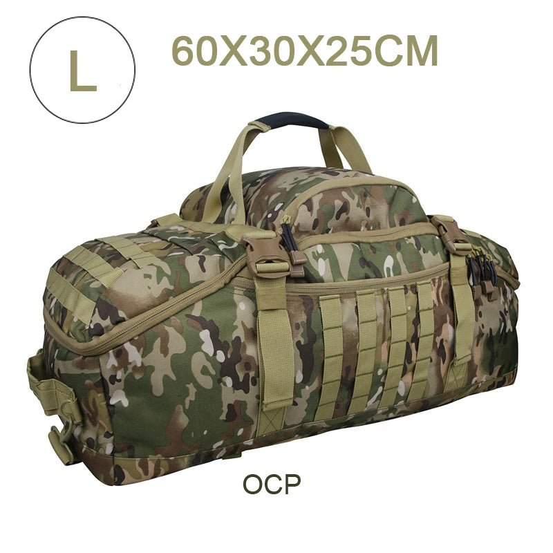 Mochila Tática LQARMY 30L 45L 80L para Viagens, Camping, Emergencias