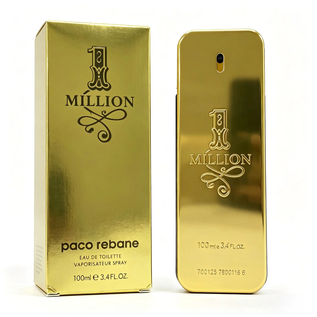 Paco Rabanne 1 Million 100ml EDT masculino, fragrância amadeirada
