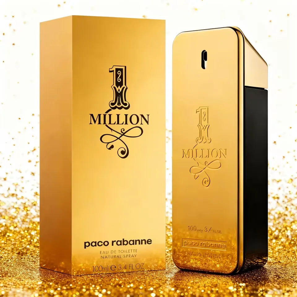Paco Rabanne 1 Million 100ml EDT masculino, fragrância amadeirada