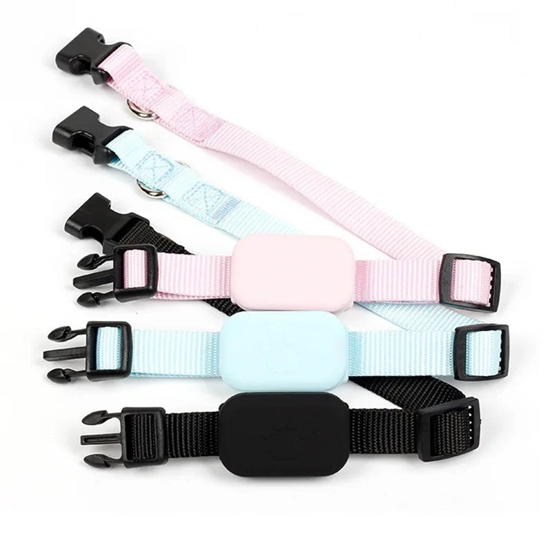 Mini Rastreador GPS Bluetooth para Animais de Estimação