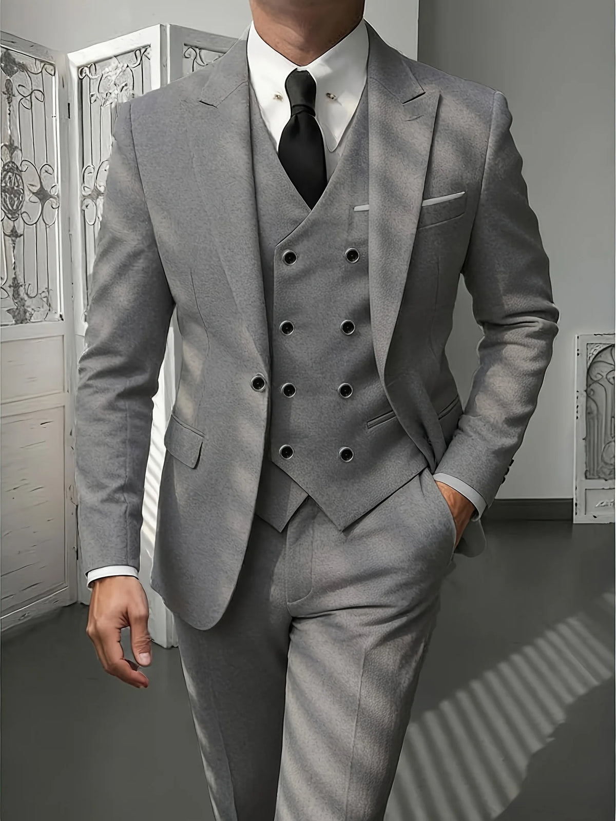 Terno Clássico Masculino Slim Fit