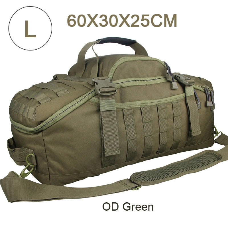 Mochila Tática LQARMY 30L 45L 80L para Viagens, Camping, Emergencias