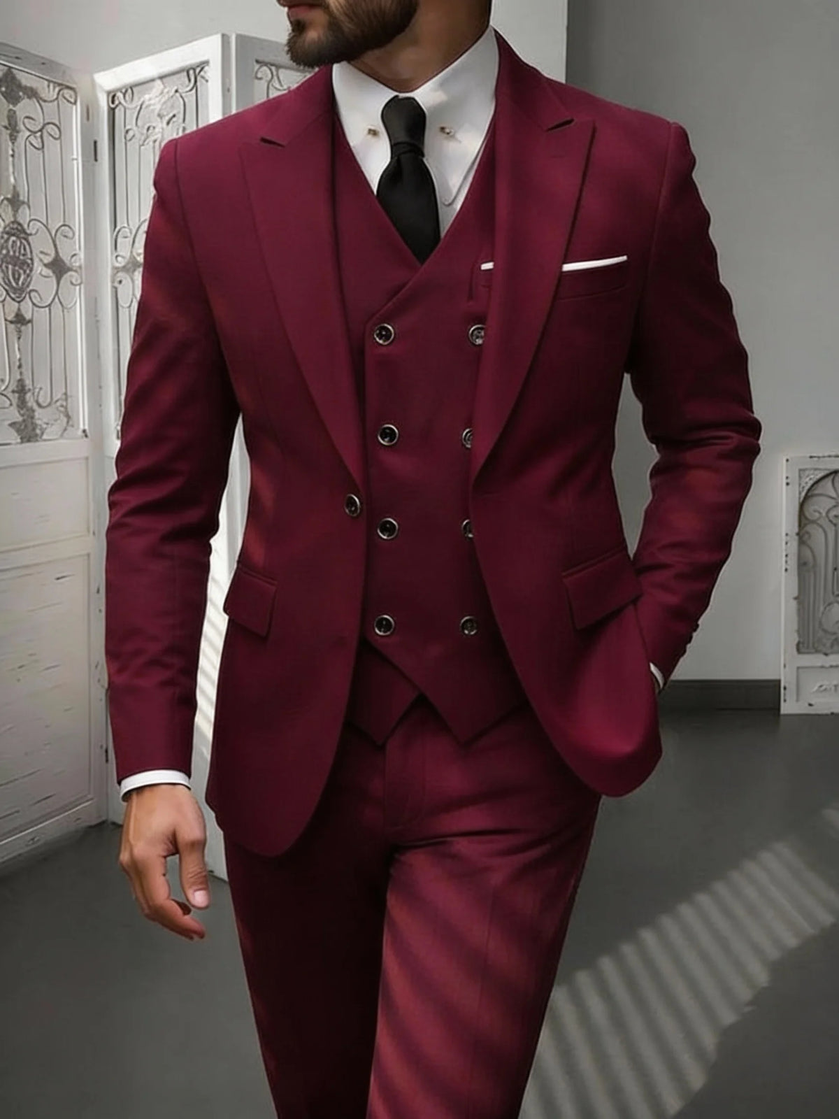 Terno Clássico Masculino Slim Fit