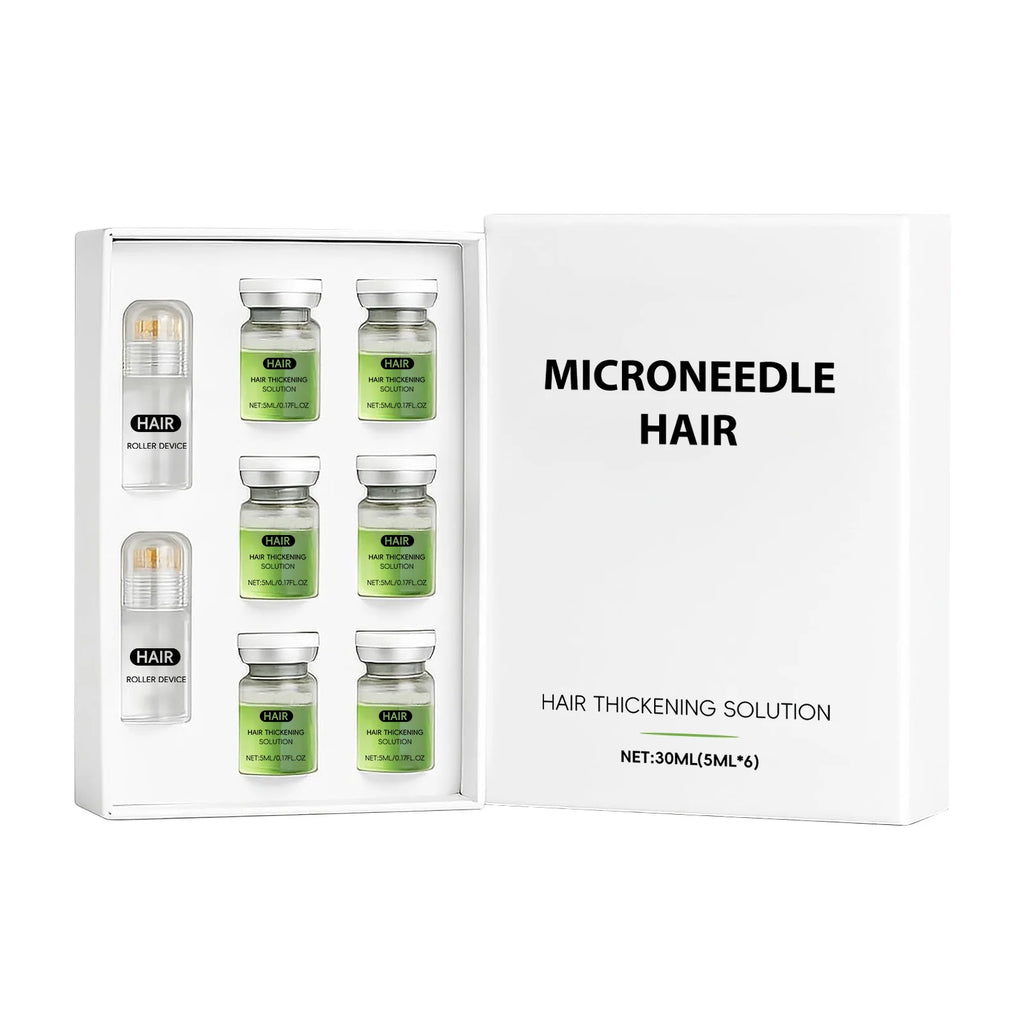 Kit de Microagulhas para Crescimento Capilar