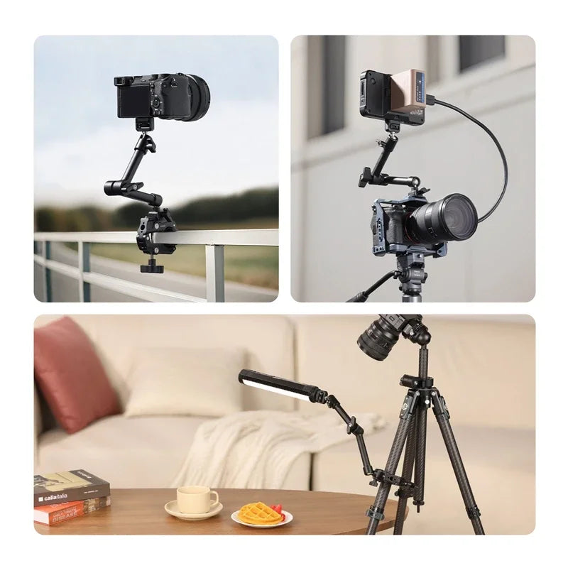 Kit de Braço Mágico Ulanzi HD02 de 10 Polegadas com Super Clamp