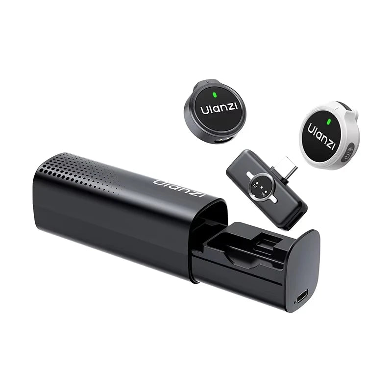 Microfone de Lapela Ulanzi A21 360 °