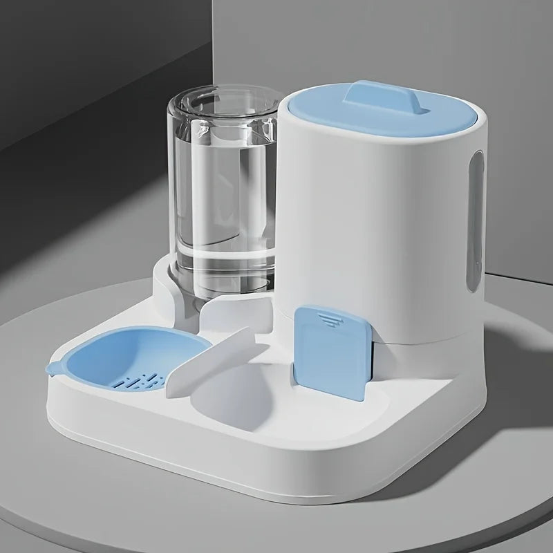 Distribuidor e Alimentador Automático para Gatos, Cães com Fed por Gravidade, à Prova de Derramamento,