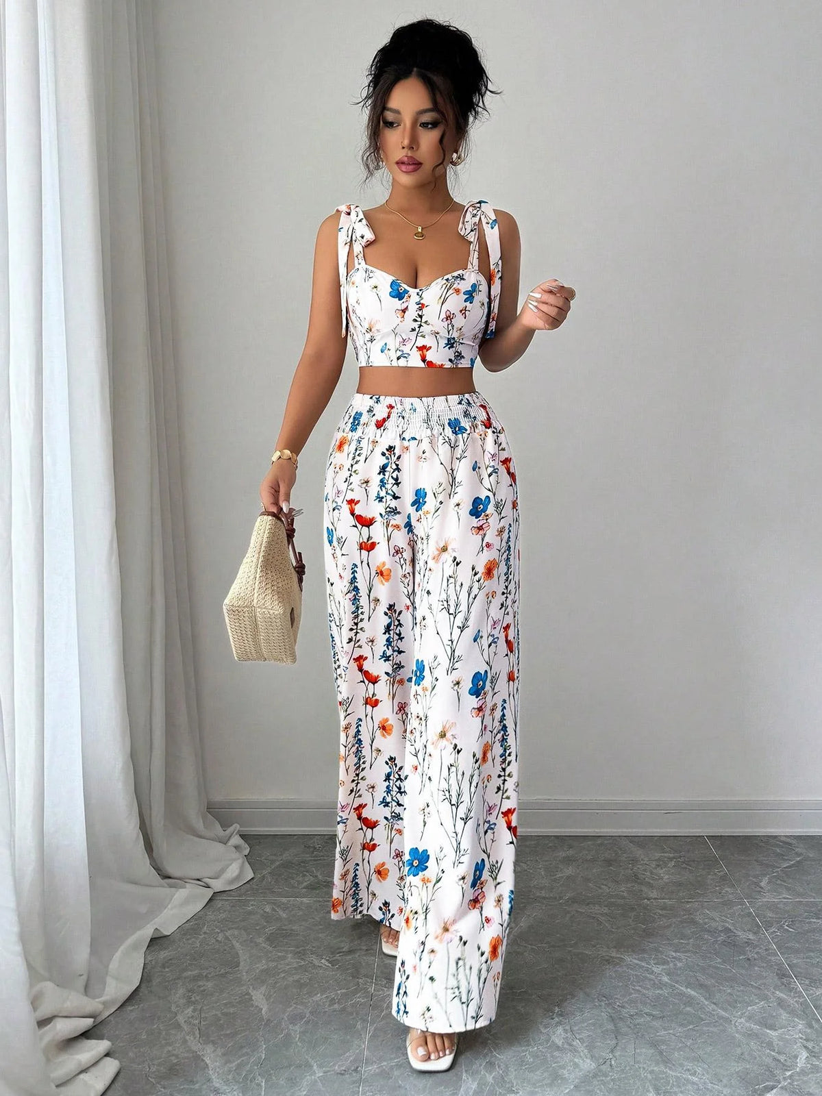 Conjunto 2 Peças elegante e confortável para uso casual, look moderno
