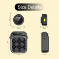 Amplificador de Voz 5W com 2 Microfones de Lapela Sem Fio Recarregável