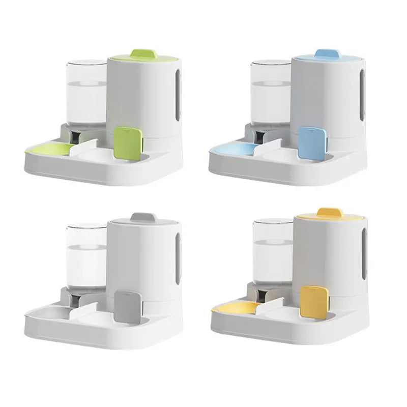 Distribuidor e Alimentador Automático para Gatos, Cães com Fed por Gravidade, à Prova de Derramamento,