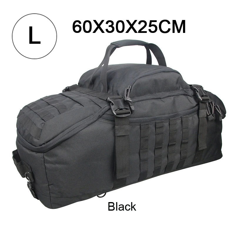 Mochila Tática LQARMY 30L 45L 80L para Viagens, Camping, Emergencias