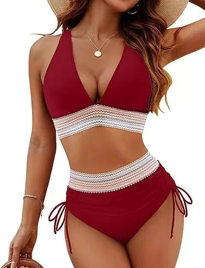 Conjunto de Biquíni Texturizado Feminino modelo 2026