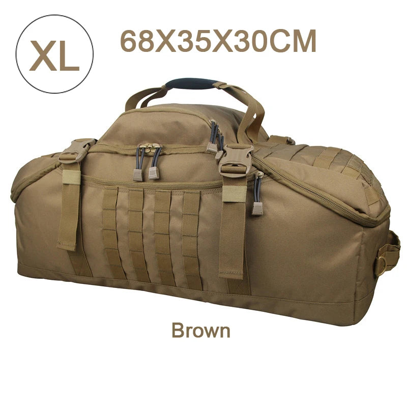 Mochila Tática LQARMY 30L 45L 80L para Viagens, Camping, Emergencias