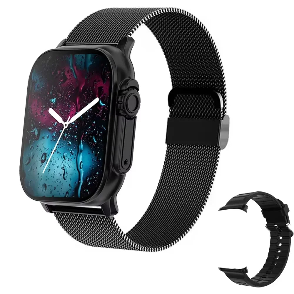 Relógio Smartwatch para Android e iOS, Tela HD de 2,01 Polegadas