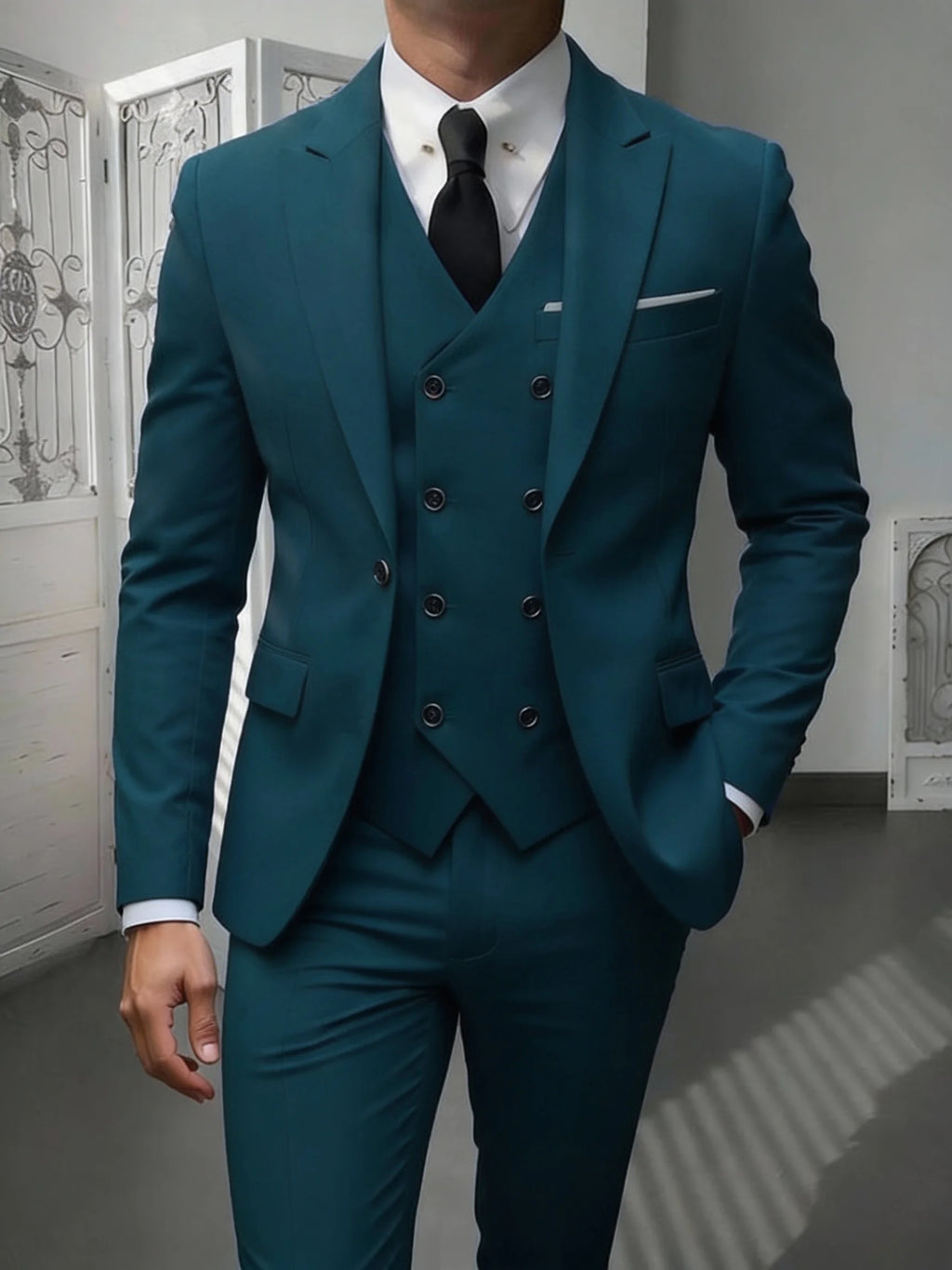 Terno Clássico Masculino Slim Fit