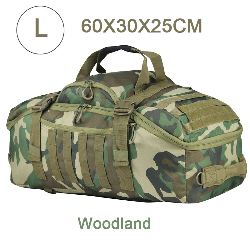 Mochila Tática LQARMY 30L 45L 80L para Viagens, Camping, Emergencias
