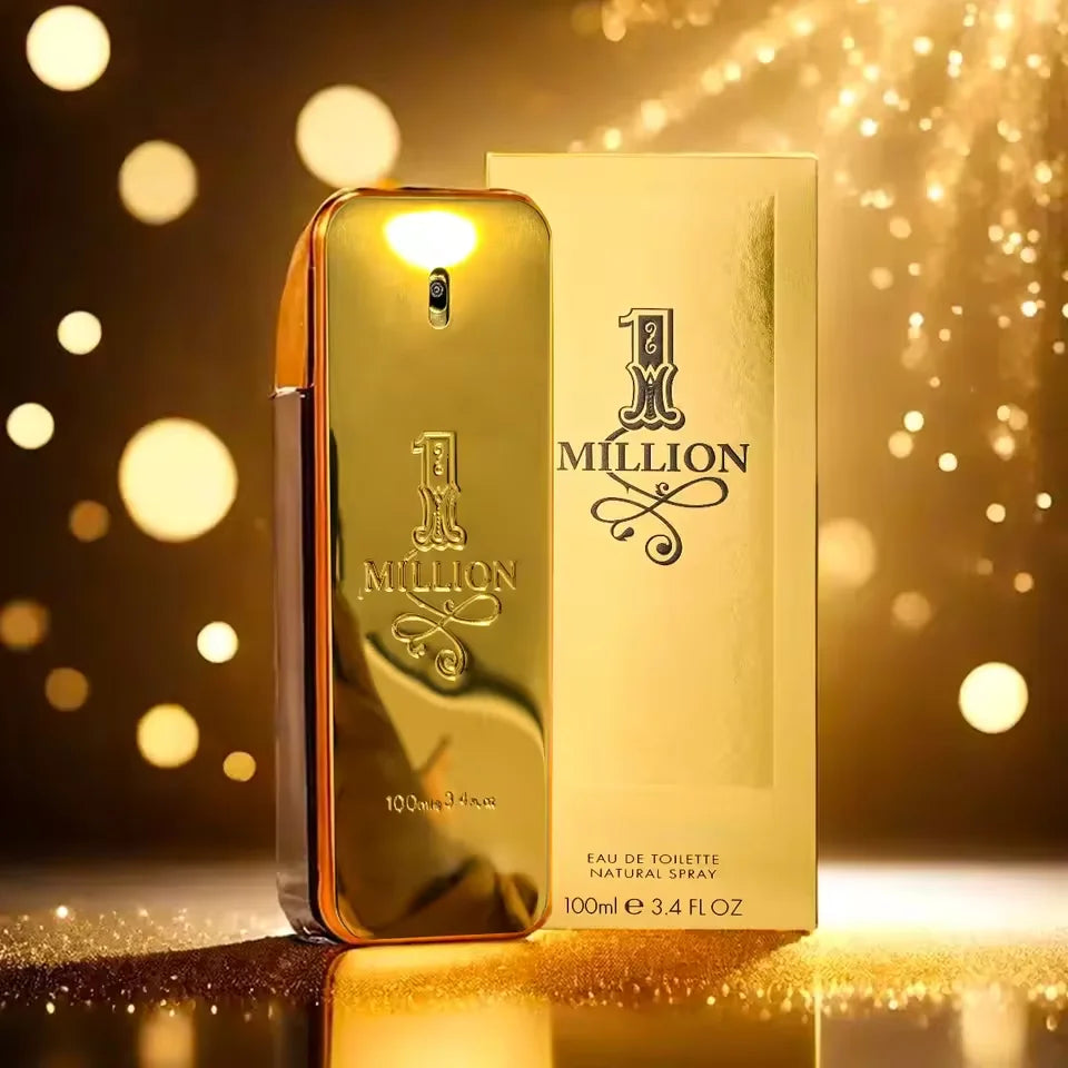 Paco Rabanne 1 Million 100ml EDT masculino, fragrância amadeirada