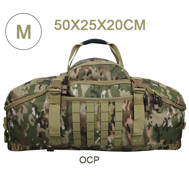 Mochila Tática LQARMY 30L 45L 80L para Viagens, Camping, Emergencias