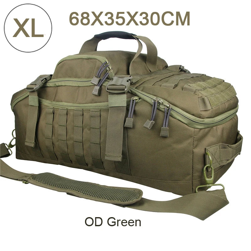 Mochila Tática LQARMY 30L 45L 80L para Viagens, Camping, Emergencias