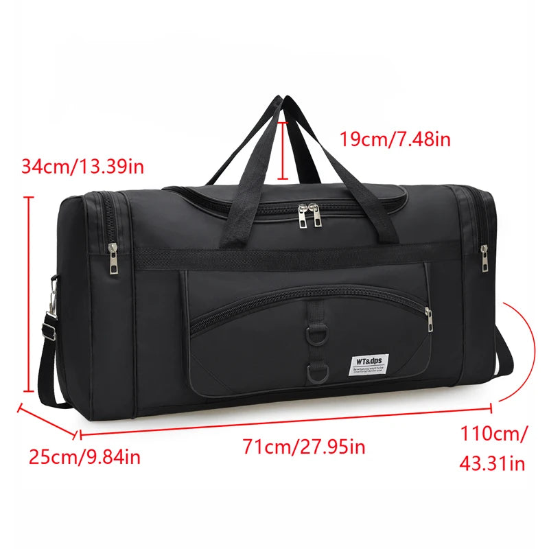 Bolsa Grande, Multifuncional, Adequada para Viagens, Atividades de Fitness e Excursões ao Ar Livre