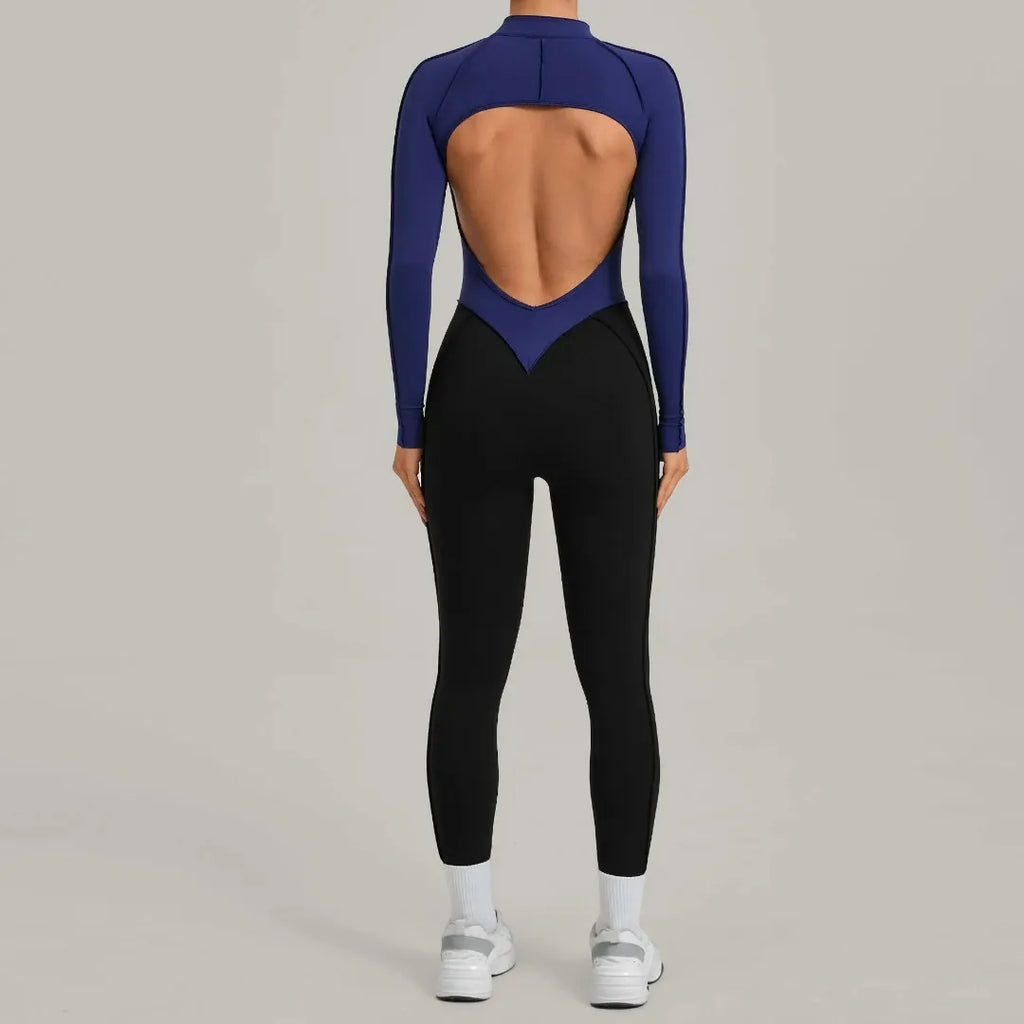 Macacão Fitness Levanta Bumbum com Bojo Removível