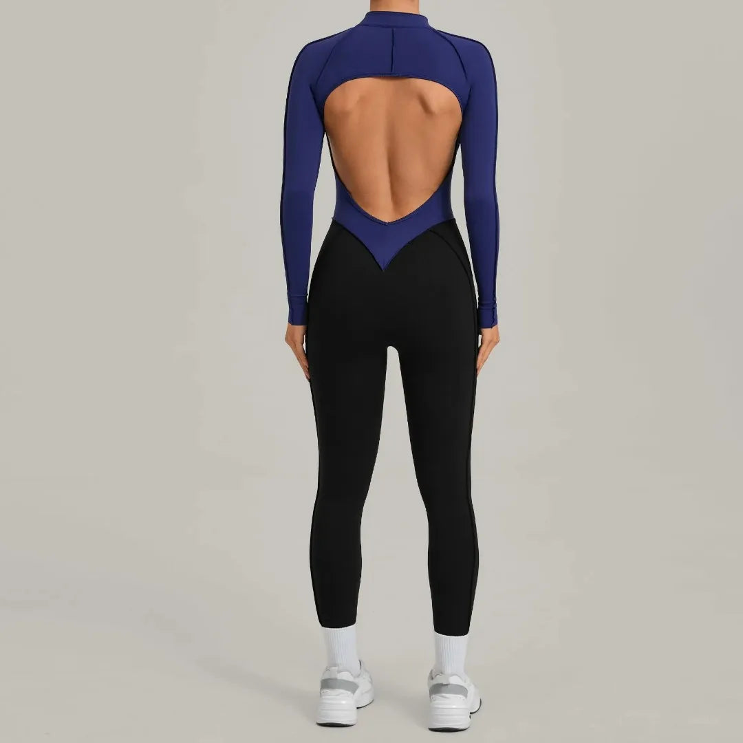 Macacão Fitness Levanta Bumbum com Bojo Removível