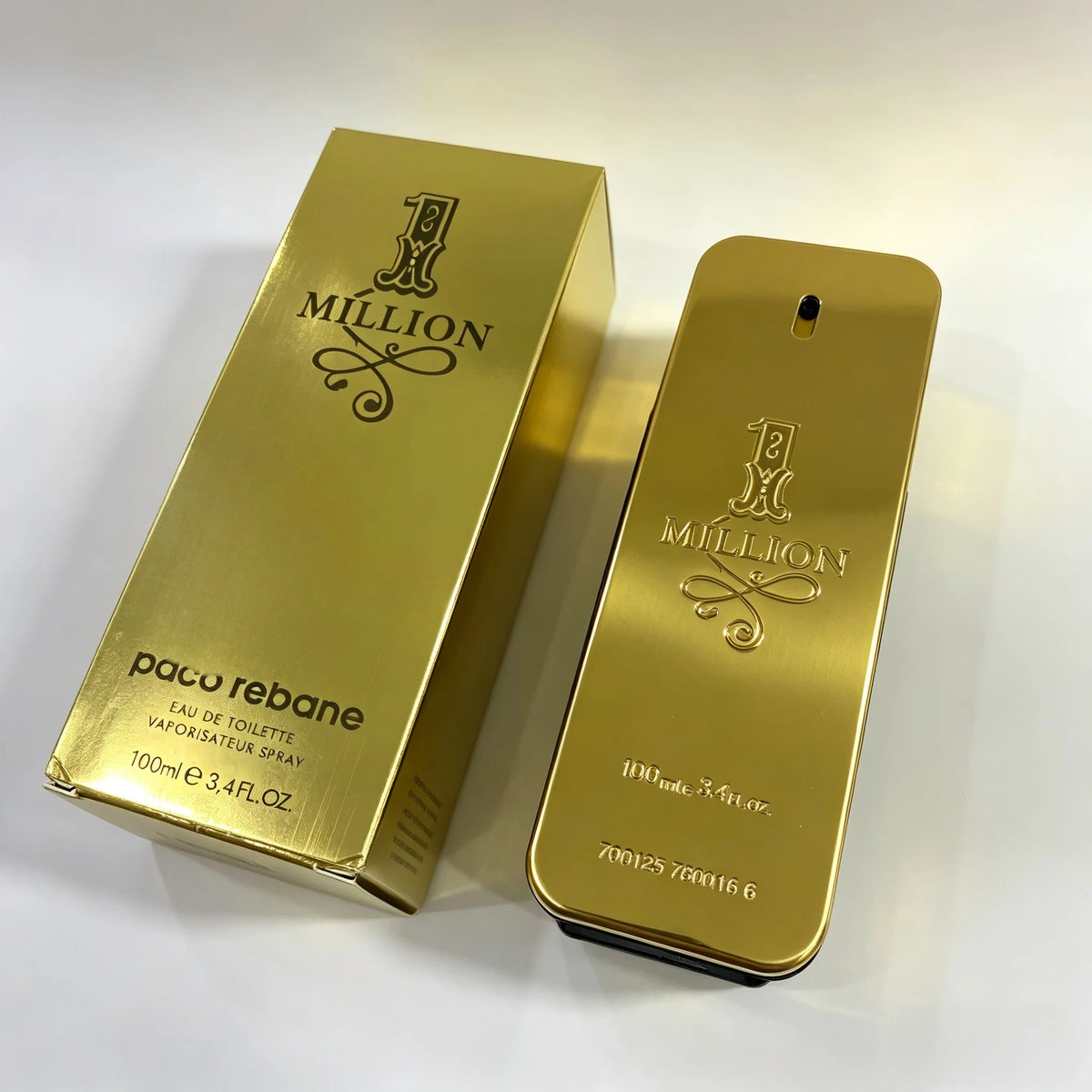 Paco Rabanne 1 Million 100ml EDT masculino, fragrância amadeirada
