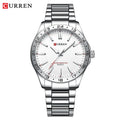 Relógio Curren 8452 ORIGINAL quartzo Aço Inoxidável