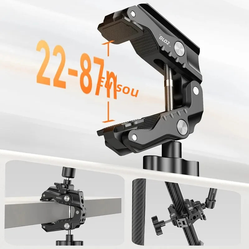Kit de Braço Mágico Ulanzi HD02 de 10 Polegadas com Super Clamp
