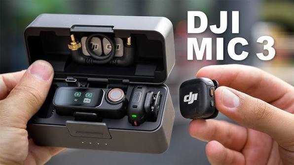 Microphone DJI Mic 3 Ultra-Light USB-C